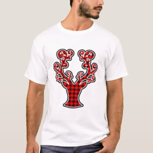 Funny, Cute And Beautiful Deer Cartoon T- T-Shirt
