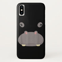 Funny Cute Animal Face Hippo Costume Halloween