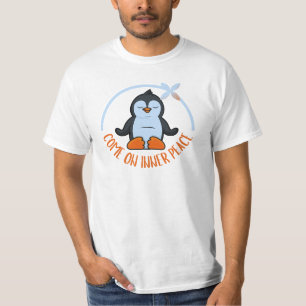 Funny Cute Animal Meditation Practice T-Shirt