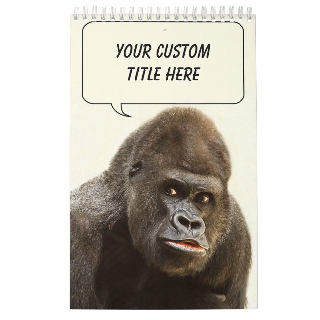 Funny & Cute Animals custom calendar (Cover)
