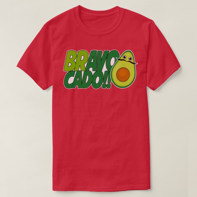 Funny cute avocado T-Shirt (Design Front)