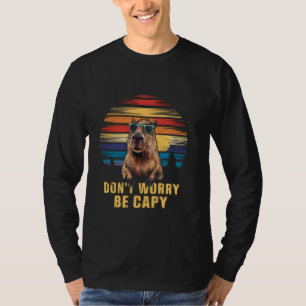Funny Cute Be Capy Capybaras T-Shirt