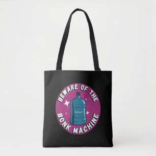 Funny Cute beware of the bonk machine / palestine Tote Bag
