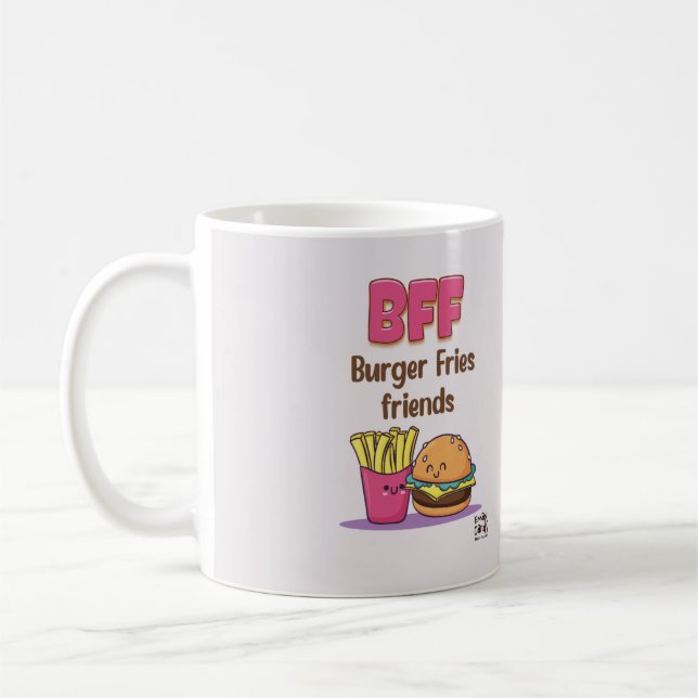 Funny Cute BFF Mug (Left)