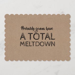 Funny Cute Bridesmaid Maid of Honour Proposal Invitation