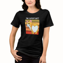 Funny Cute Butt -Dog Shirt