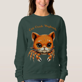 Funny Cute Cat Crab Creature Tee for AnimalT-Shirt