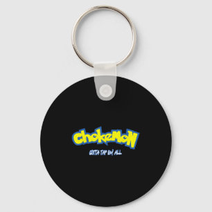Funny Cute Chokemon Jiu Jitsu Key Ring