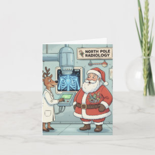 Funny/Cute Christmas Card for X-Ray Techs