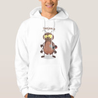 Funny cute cockroach cartoon character