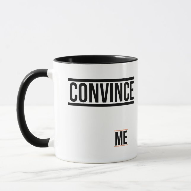 Funny cute cool trendy design mug (Left)