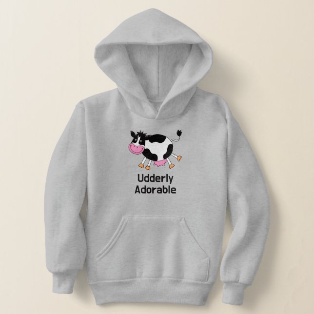 Funny Cute Cow Pun Cartoon Design (Laydown)