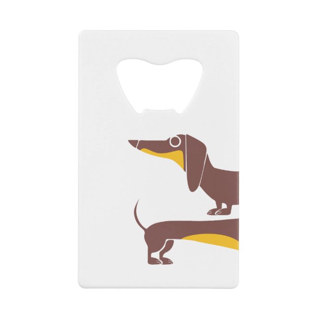 Funny cute dachshund for long dog parent (Front)