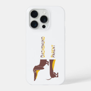 Funny cute dachshund for long dog parent iPhone 15 pro case