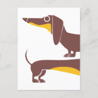 Funny cute dachshund for long dog parent