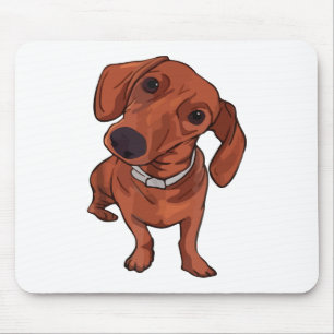 Funny Cute Dog, Dog Lover, Dog Owner, Pet Mouse Mat