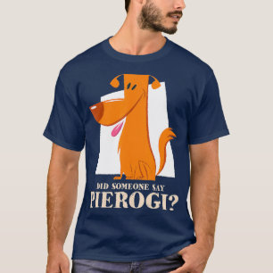 Funny Cute Dog Pierogi Cuisine T-Shirt