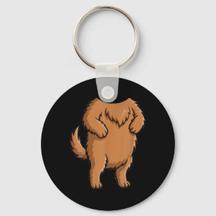 Funny Cute Dog Shirt Body Costume Men Women Kids Key Ring