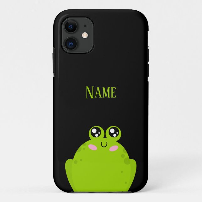 Funny Cute Frog Case-Mate iPhone Case (Back)