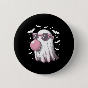 Funny Cute Ghost Girls Halloween Cute Ghost Women 6 Cm Round Badge