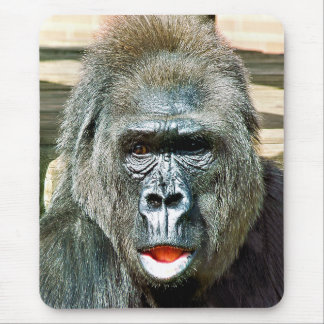 FUNNY CUTE GORILLA MOUSE MAT