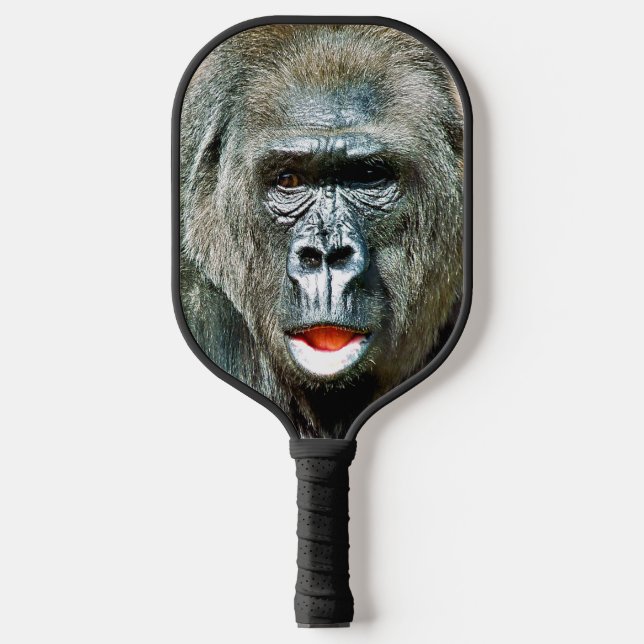 FUNNY CUTE GORILLA PICKLEBALL PADDLE (Front)