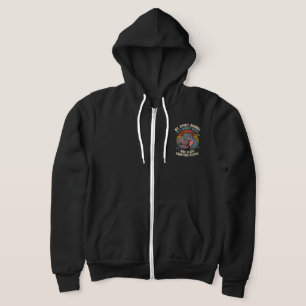 Funny Cute Grumpy Hippo Humor Sarcastic Hoodie