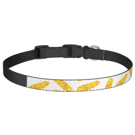 Funny Cute Hand Drawn Summer Corn on the Cob Pet Collar