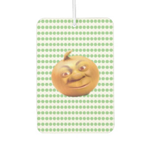 Funny Cute Happy Brown Onion Car Air Freshener