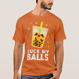 Funny Cute Kawaii Bubble Tea Boba T-Shirt