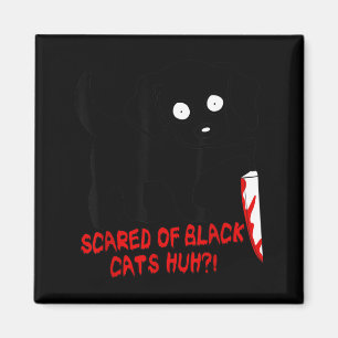 Funny Cute Kawaii Y Halloween Black Dog Instead Of Magnet