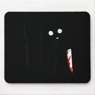 Funny Cute Kawaii Y Halloween Black Dog Instead Of Mouse Mat