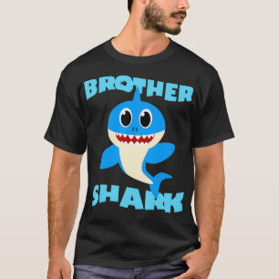 Funny Cute Kids Young Adults Brother Shark Baby Sh T-Shirt