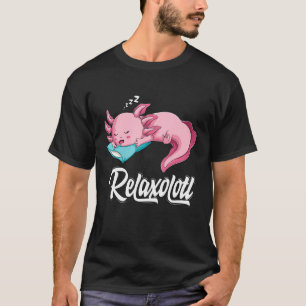 Funny Cute Lazy Axolotl Relaxolotl Sleep Nap Men W T-Shirt