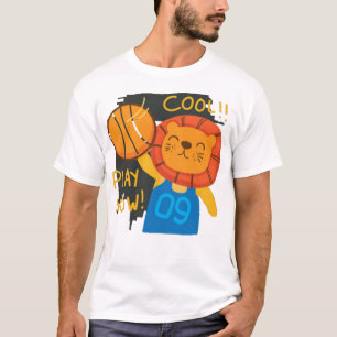 Funny cute lion T-Shirt