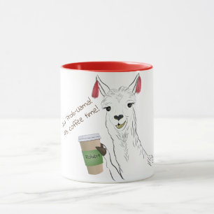 Funny Cute LLama No Prob llama! Mug