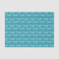 Funny Cute No Prob Llama Pattern Blue