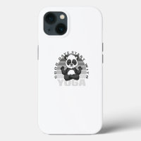 Funny cute panda doing yoga. funny yoga poses