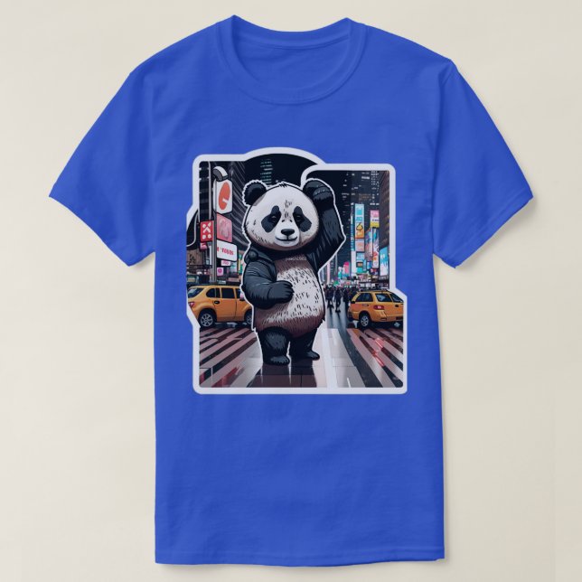 Funny cute Panda T-Shirt (Design Front)
