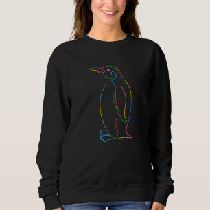 Funny Cute Penguin Bird Lover Gift for Adults Men Sweatshirt