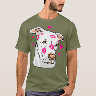 Funny Cute Pitbull  Rescue Dog T-Shirt