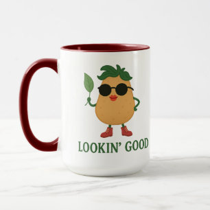 Funny Cute Potato Combo Mug