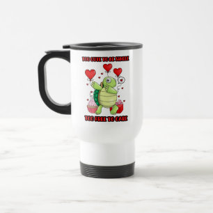 Funny Cute Quote Design for Singles Travel Mug