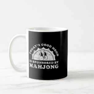 Funny Cute Retro Vintage Mahjong Coffee Mug