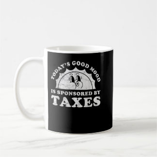 Funny Cute Retro Vintage Taxes or Tax Specialist Coffee Mug