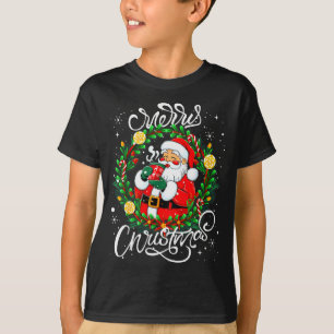 Funny Cute Santa Claus Merry Christmas Men Women K T-Shirt