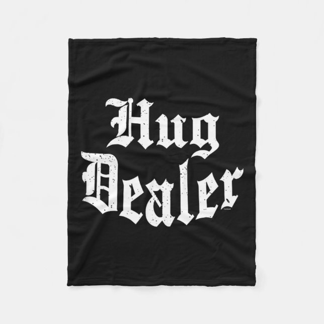 Funny Cute Sensitive Feet Hug Merchant Valentine's Fleece Blanket (Front)