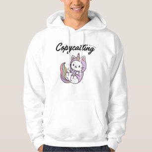 Funny Cute simple design for cat lover Hoodie