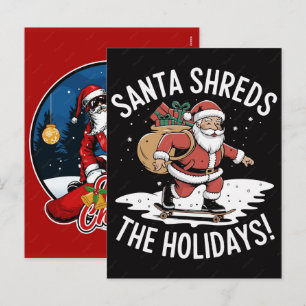 Funny Cute Snowman Christmas Quote For Holiday Postcard