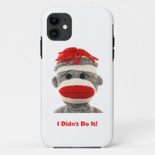 Funny & Cute  Sock Monkey  I Phone 5 case